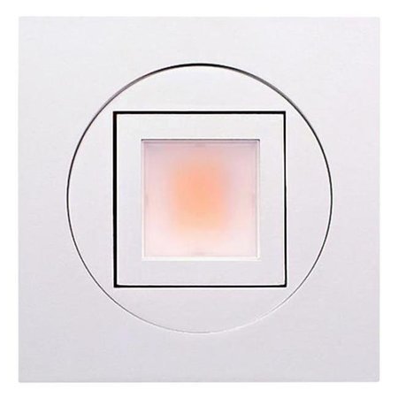 NICOR LIGHTING Nicor Lighting DQR4MA11205KWH 721 Lumens LED Recessed Can Square Downlight - White DQR4MA11205KWH
